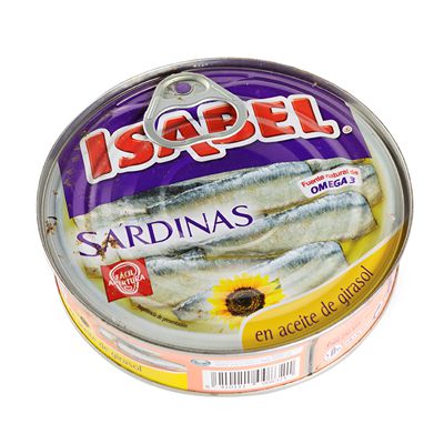 Sardinas con Aceite de Girasol Sardinas con Aceite de Girasol